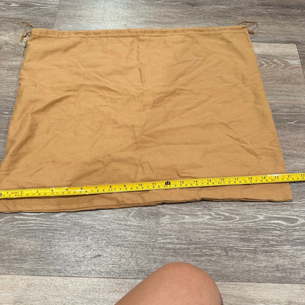 Toteme Beige Caramel Large Oversized Dust Storage Bag - Picture 5 of 5